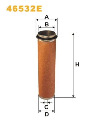 Secondary Air Filter (46532E)