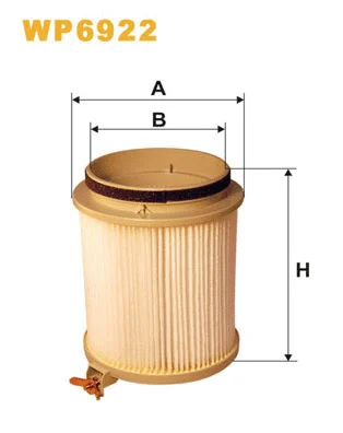 Filter, cabin air (WP6922)