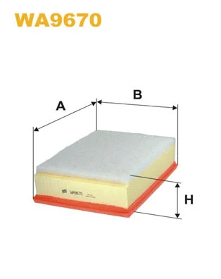 Air Filter (WA9670)