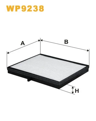 Filter, cabin air (WP9238)