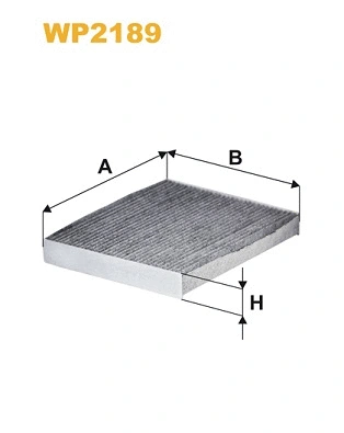 Filter, cabin air (WP2189)