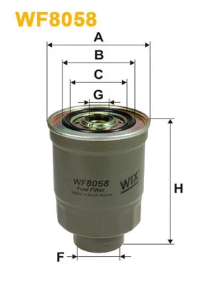 Fuel Filter (WF8058)