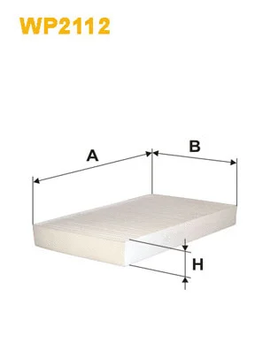Filter, cabin air (WP2112)