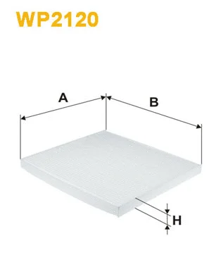 Filter, cabin air (WP2120)