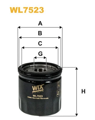 Oil Filter (WL7523)