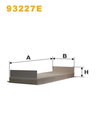 Filter, cabin air (93227E)