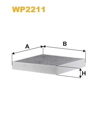 Filter, cabin air (WP2211)