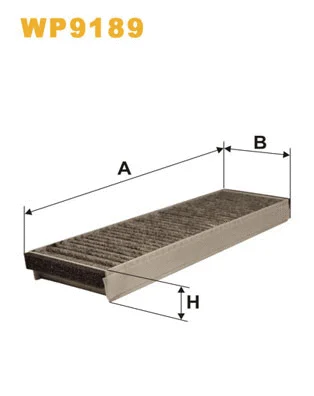 Filter, cabin air (WP9189)