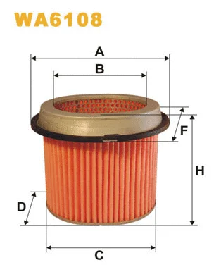Air Filter (WA6108)