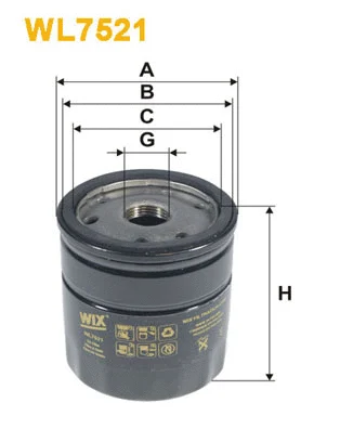 Oil Filter (WL7521)