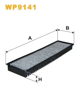Filter, cabin air (WP9141)