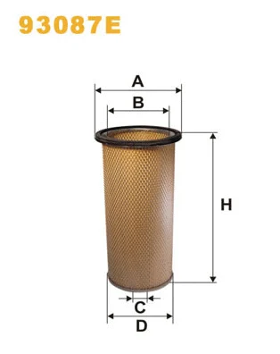 Secondary Air Filter (93087E)