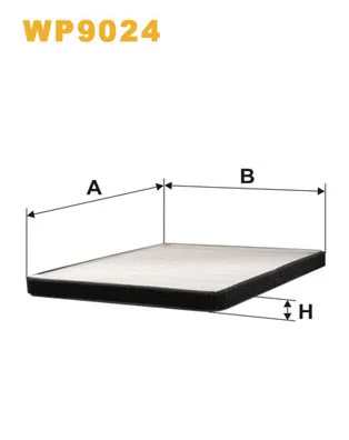 Filter, cabin air (WP9024)