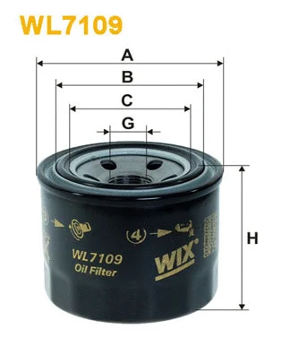 Oil Filter (WL7109)