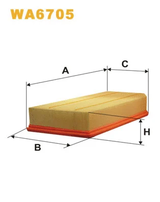 Air Filter (WA6705)