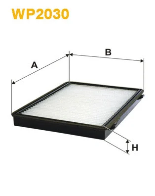 Filter, cabin air (WP2030)