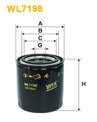 Oil Filter (WL7198)