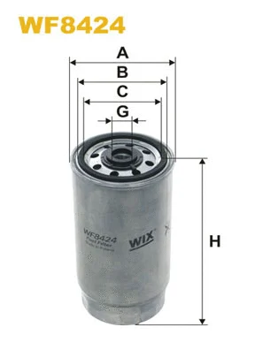 Fuel Filter (WF8424)