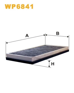 Filter, cabin air (WP6841)