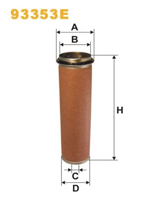 Secondary Air Filter (93353E)