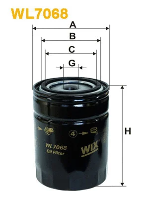 Oil Filter (WL7068)