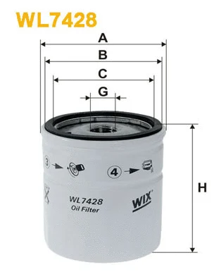 Oil Filter (WL7428)