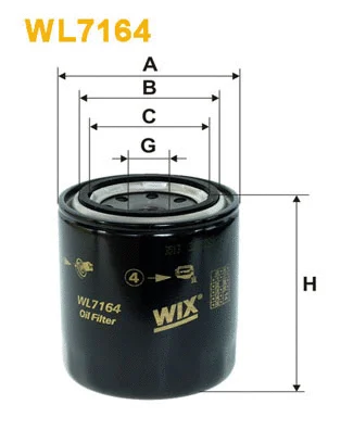 Oil Filter (WL7164)