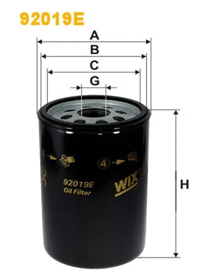 Oil Filter (92019E)