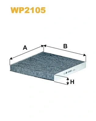 Filter, cabin air (WP2105)