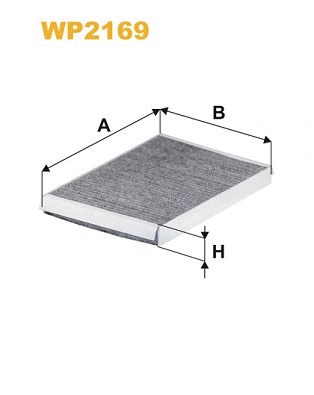 Filter, cabin air (WP2169)