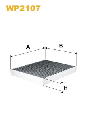 Filter, cabin air (WP2107)