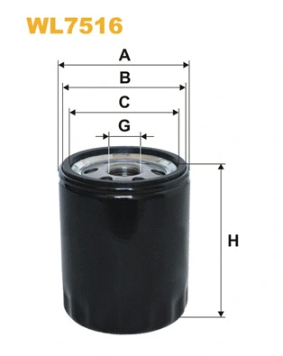 Oil Filter (WL7516)