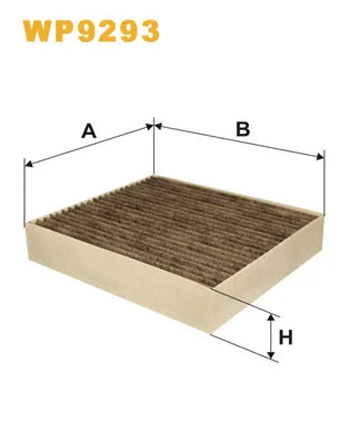 Filter, cabin air (WP9293)