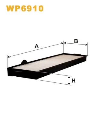 Filter, cabin air (WP6910)