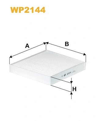 Filter, cabin air (WP2144)