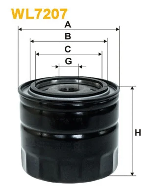 Oil Filter (WL7207)