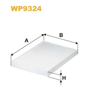 Filter, cabin air (WP9324)