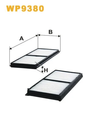 Filter, cabin air (WP9380)