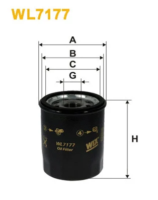 Oil Filter (WL7177)