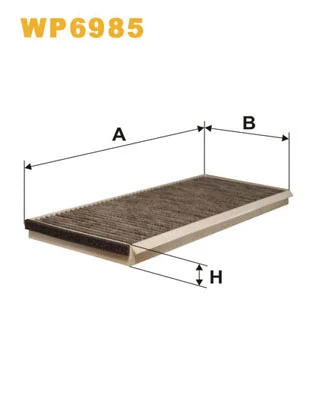 Filter, cabin air (WP6985)