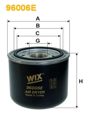 Air Dryer Cartridge, compressed-air system (96006E)