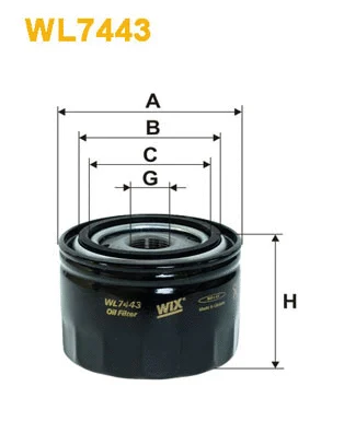 Oil Filter (WL7443)
