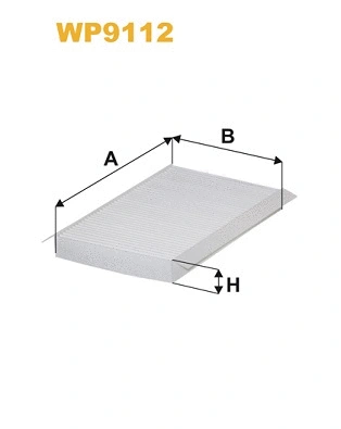 Filter, cabin air (WP9112)