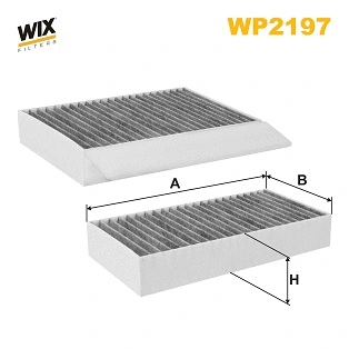 Filter, cabin air (WP2197)