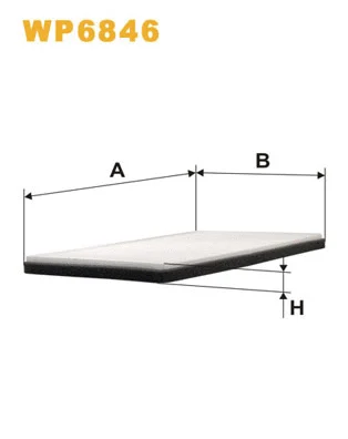 Filter, cabin air (WP6846)