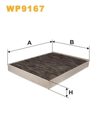 Filter, cabin air (WP9167)