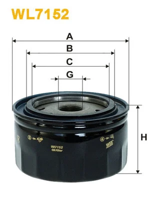 Oil Filter (WL7152)