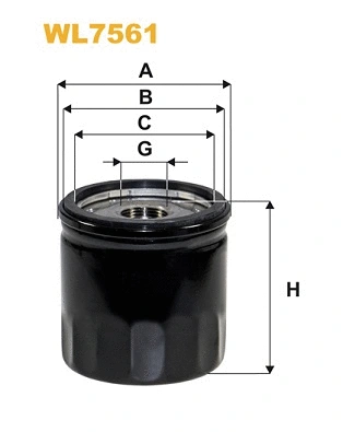 Oil Filter (WL7561)