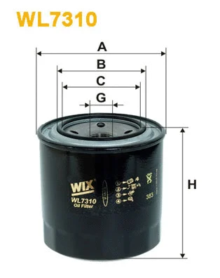 Oil Filter (WL7310)