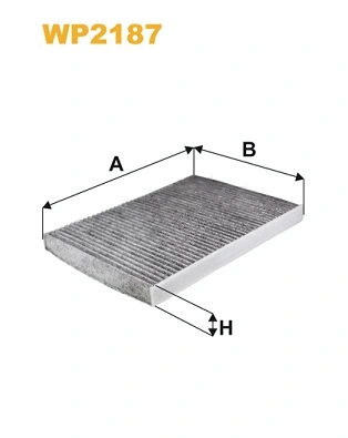 Filter, cabin air (WP2187)